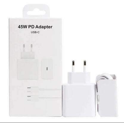45 Watts Android Charger With PD Cable