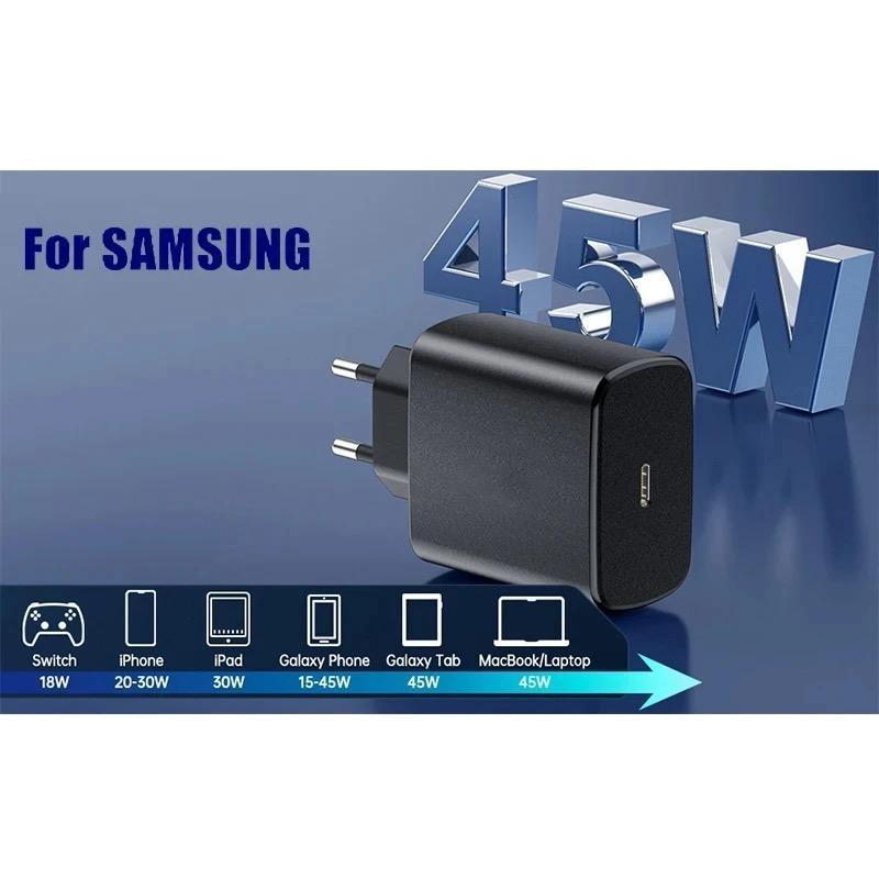 45 Watts Android Charger With PD Cable