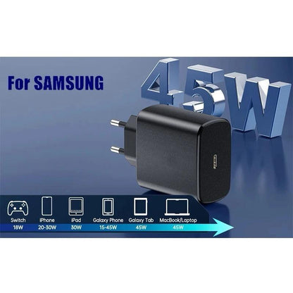 45 Watts Android Charger With PD Cable