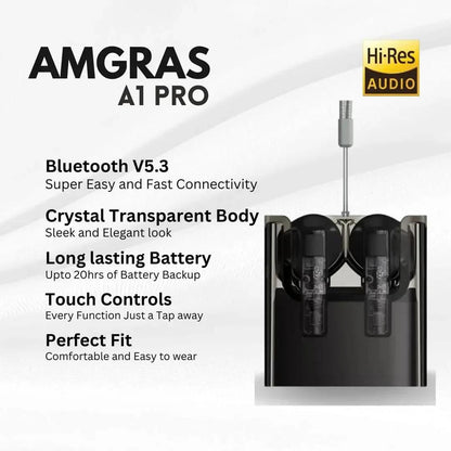 Amgras A1 Pro Wireless Earbuds
