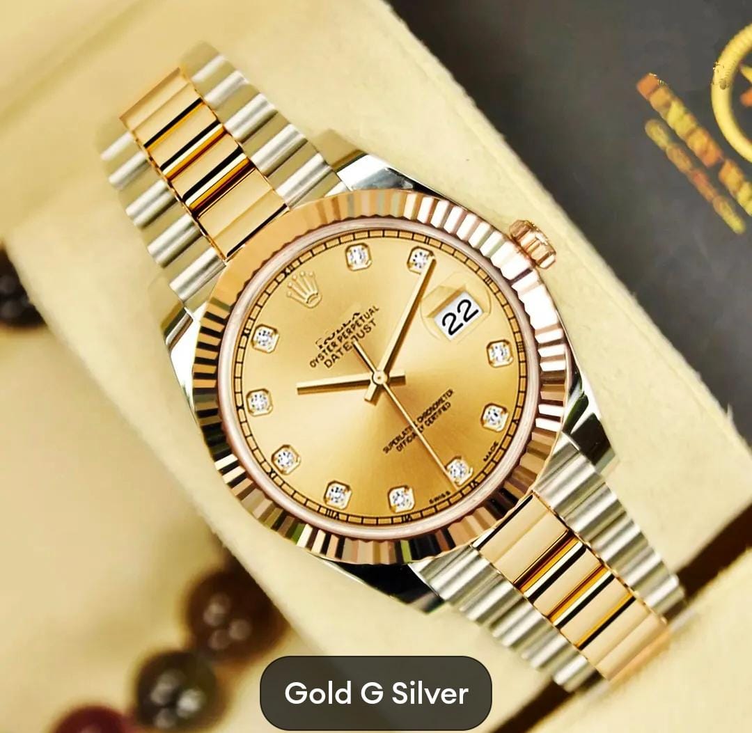 Luxury and Stylish High Copy Limited Edition Daytona Black & Gold Watches For Men's