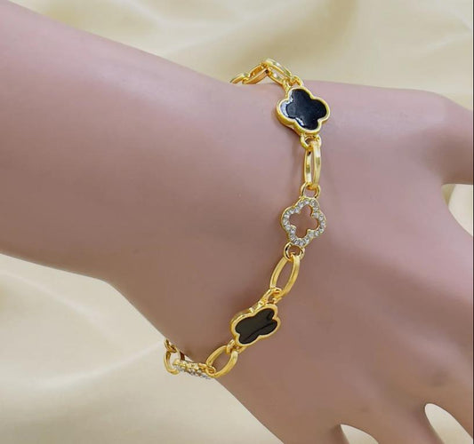 1 Pc Gold Plated Chain Bracelet
