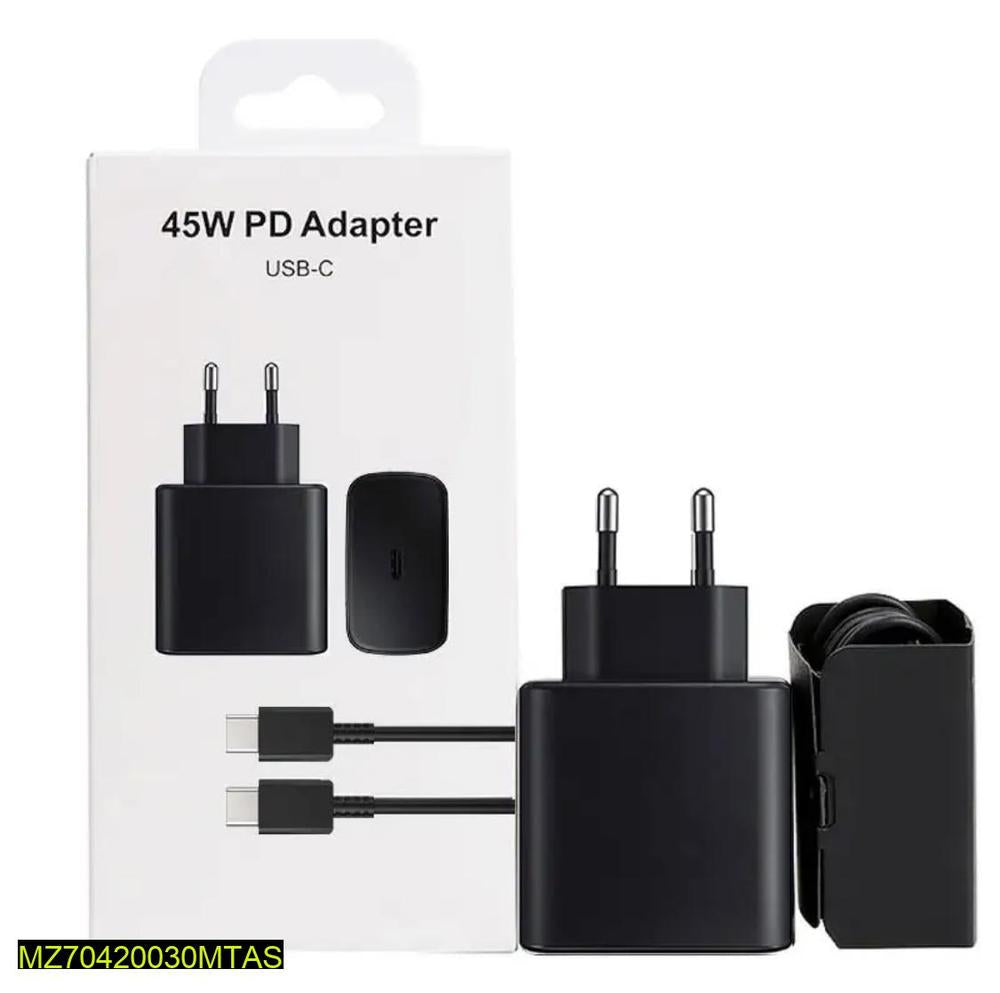 45 Watts Android Charger With PD Cable